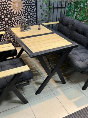 N Line 3-1-1-MASA BAHÇE BALKON MOBİLYASI ,ÇAY SETİ .BALKON TAKIMI, CAFE MOBİLYASI